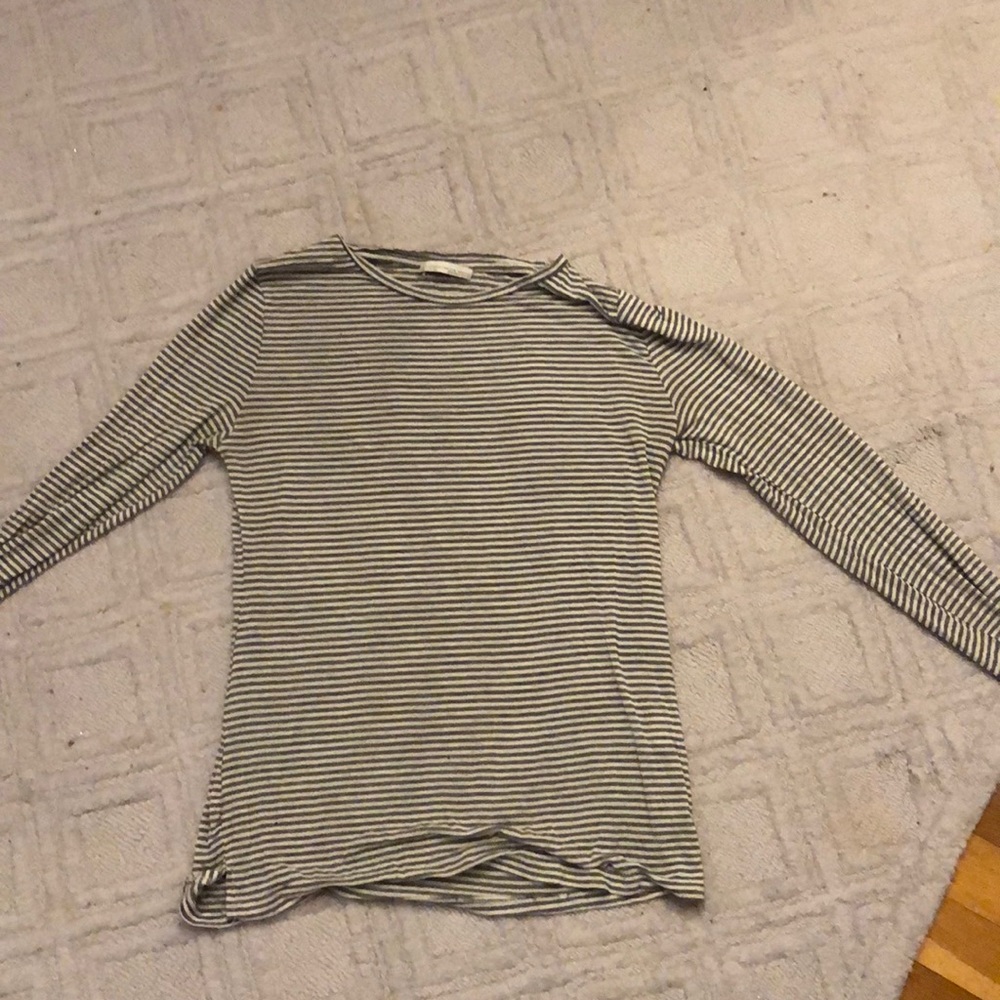 Zara Fall Winter Collection Striped T-Shirt